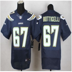 NEW San Diego Chargers #67 Cameron Botticelli Navy Blue Team Color Men Stitched NFL New Elite Jersey