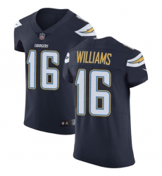 Nike Chargers #16 Tyrell Williams Navy Blue Team Color Mens Stitched NFL Vapor Untouchable Elite Jersey