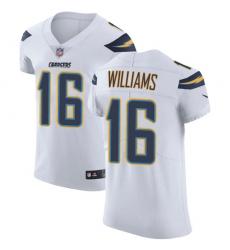 Nike Chargers #16 Tyrell Williams White Mens Stitched NFL Vapor Untouchable Elite Jersey
