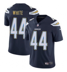 Nike Chargers #44 Kyzir White Navy Blue Team Color Mens Stitched NFL Vapor Untouchable Limited Jersey