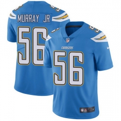Nike Chargers 56 Kenneth Murray Jr Electric Blue Alternate Men Stitched NFL Vapor Untouchable Limited Jersey