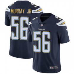 Nike Chargers 56 Kenneth Murray Jr Navy Blue Team Color Men Stitched NFL Vapor Untouchable Limited Jersey