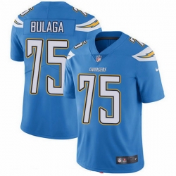 Nike Chargers 75 Bryan Bulaga Electric Blue Alternate Men Stitched NFL Vapor Untouchable Limited Jersey