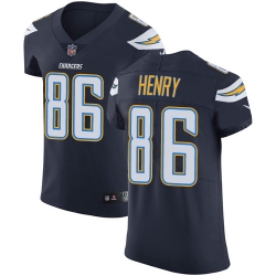 Nike Chargers #86 Hunter Henry Navy Blue Team Color Mens Stitched NFL Vapor Untouchable Elite Jersey