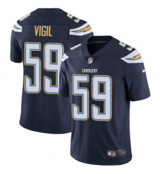 Nike Los Angeles Chargers 59 Nick Vigil Navy Blue Team Color Men Stitched NFL Vapor Untouchable Limited Jersey