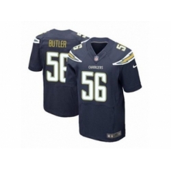Nike San Diego Chargers 56 Donald Butler Dark blue Elite new NFL Jersey