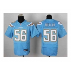 Nike San Diego Chargers 56 Donald Butler Light blue Elite new NFL Jersey