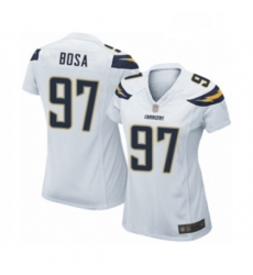 Womens Los Angeles Chargers 97 Joey Bosa Game White Football Jersey