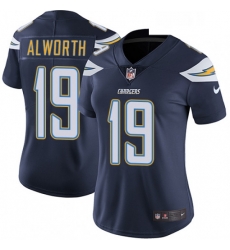 Womens Nike Los Angeles Chargers 19 Lance Alworth Navy Blue Team Color Vapor Untouchable Limited Player NFL Jersey