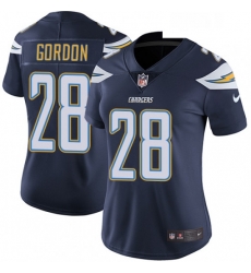 Womens Nike Los Angeles Chargers 28 Melvin Gordon Navy Blue Team Color Vapor Untouchable Limited Player NFL Jersey