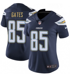 Womens Nike Los Angeles Chargers 85 Antonio Gates Navy Blue Team Color Vapor Untouchable Limited Player NFL Jersey