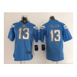 Nike Youth Jerseys San Diego Chargers #13 Allen lt.blue[new Elite]