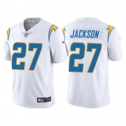 Youth Los Angeles Chargers 27 J C  Jackson White Vapor Untouchable Limited Stitched Jersey
