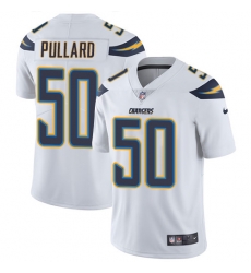 Youth Los Angeles Chargers #50 Hayes Pullard White Vapor Untouchable Jersey