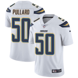 Youth Los Angeles Chargers #50 Hayes Pullard White Vapor Untouchable Jersey