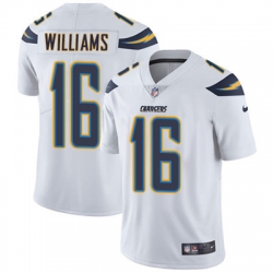 Youth Nike Chargers #16 Tyrell Williams White Stitched NFL Vapor Untouchable Limited Jersey