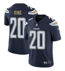 Youth Nike Chargers #20 Desmond King Navy Blue Team Color Stitched NFL Vapor Untouchable Limited Jersey