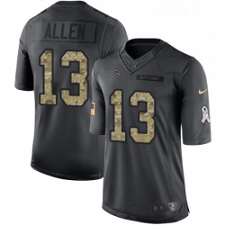 Youth Nike Los Angeles Chargers 13 Keenan Allen Limited Black 2016 Salute to Service NFL Jersey