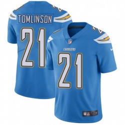 Youth Nike Los Angeles Chargers 21 LaDainian Tomlinson Elite Electric Blue Alternate NFL Jersey