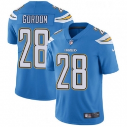 Youth Nike Los Angeles Chargers 28 Melvin Gordon Electric Blue Alternate Vapor Untouchable Limited Player NFL Jersey