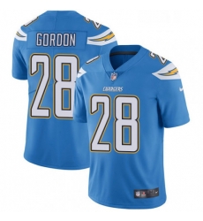 Youth Nike Los Angeles Chargers 28 Melvin Gordon Elite Electric Blue Alternate NFL Jersey