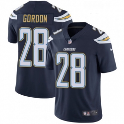 Youth Nike Los Angeles Chargers 28 Melvin Gordon Elite Navy Blue Team Color NFL Jersey