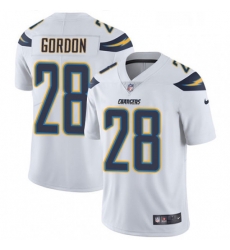 Youth Nike Los Angeles Chargers 28 Melvin Gordon White Vapor Untouchable Limited Player NFL Jersey