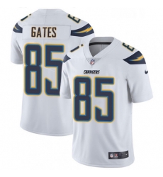 Youth Nike Los Angeles Chargers 85 Antonio Gates Elite White NFL Jersey