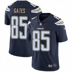 Youth Nike Los Angeles Chargers 85 Antonio Gates Navy Blue Team Color Vapor Untouchable Limited Player NFL Jersey