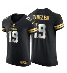 Minnesota Vikings 19 Adam Thielen Men Nike Black Edition Vapor Untouchable Elite NFL Jersey