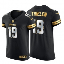 Minnesota Vikings 19 Adam Thielen Men Nike Black Edition Vapor Untouchable Elite NFL Jersey