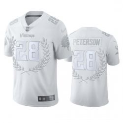 Minnesota Vikings 28 Adrian Peterson Men 27 Nike Platinum NFL MVP Limited Edition Jersey