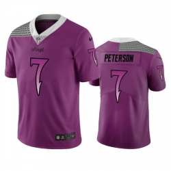 Minnesota Vikings 7 Patrick Peterson Purple Vapor Limited City Edition NFL Jersey