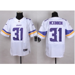 New Minnesota Vikings#31 Mckinnon whtie elite jersey