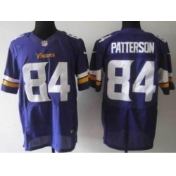 Nike Minnesota Vikings 84 Cordarrelle Patterson Purple Elite NFL Jersey