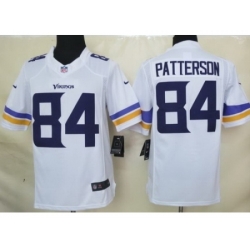 Nike Minnesota Vikings 84 Cordarrelle Patterson White Limited NFL Jersey