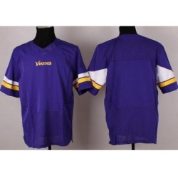 Nike Minnesota Vikings Blank Purple Elite NFL Jersey