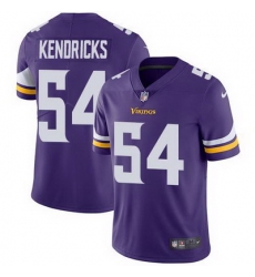 Nike Vikings #54 Eric Kendricks Purple Team Color Mens Stitched NFL Vapor Untouchable Limited Jersey