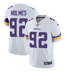 Nike Vikings #92 Jalyn Holmes White Mens Stitched NFL Vapor Untouchable Limited Jersey