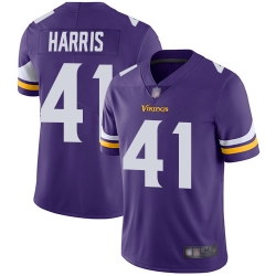 Vikings 41 Anthony Harris Purple Team Color Men Stitched Football Vapor Untouchable Limited Jersey