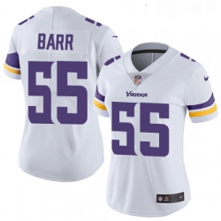 Womens Nike Minnesota Vikings 55 Anthony Barr Elite White NFL Jersey