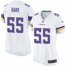 Womens Nike Minnesota Vikings 55 Anthony Barr Game White NFL Jersey