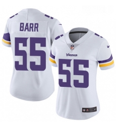 Womens Nike Minnesota Vikings 55 Anthony Barr White Vapor Untouchable Limited Player NFL Jersey
