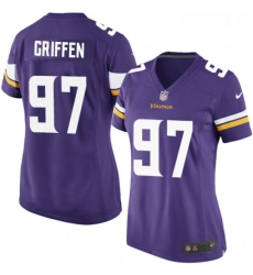 Womens Nike Minnesota Vikings 97 Everson Griffen Game Purple Team Color NFL Jersey