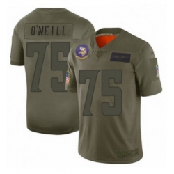 Youth Minnesota Vikings 75 Brian ONeill Limited Camo 2019 Salute to Service Football Jersey