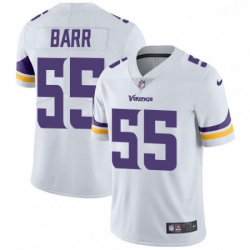 Youth Nike Minnesota Vikings 55 Anthony Barr White Vapor Untouchable Limited Player NFL Jersey
