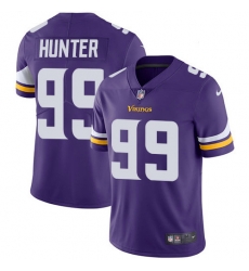 Youth Nike Vikings 99 Danielle Hunter Purple Team Color Stitched NFL Vapor Untouchable Limited Jersey
