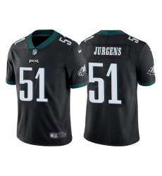 Men Philadelphia Eagles 51 Cameron Jurgens Black Vapor Untouchable Limited Stitched Jersey