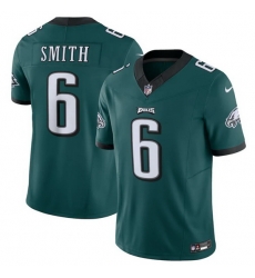 Men Philadelphia Eagles 6 DeVonta Smith Green 2023 F.U.S.E. Vapor Untouchable Limited Stitched Football Jersey