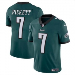 Men Philadelphia Eagles 7 Kenny Pickett Green Vapor Untouchable Limited Stitched Football Jersey